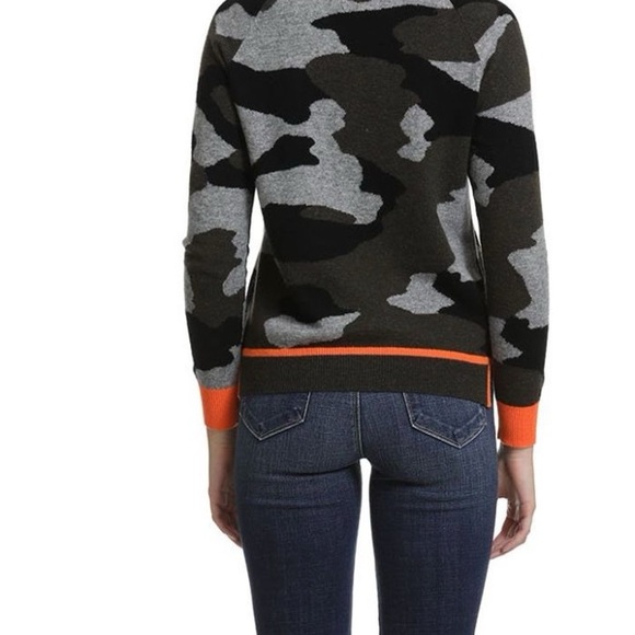 Brodie cashmere Coco Camo sweater. 100% Mongolian cashmere - Picture 3 of 7